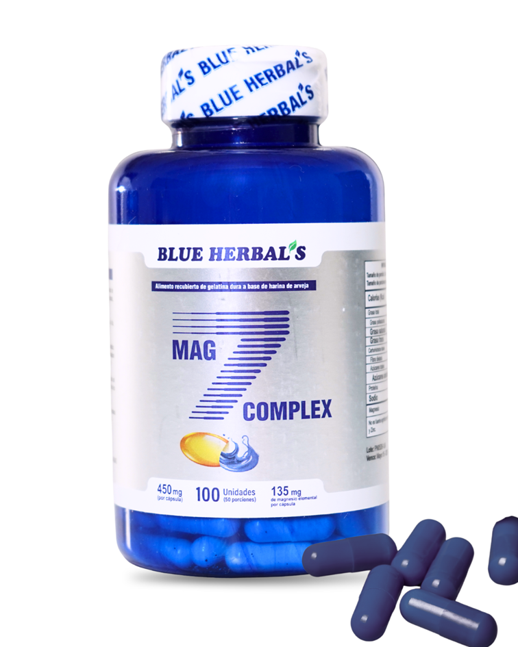 BLUE HERBAL’S Magnesio 7 complex
