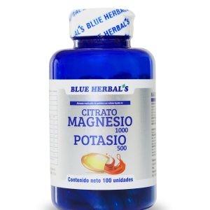 CITRATO DE MAGNESIO 600 mg +POTASIO 400 mg X 100