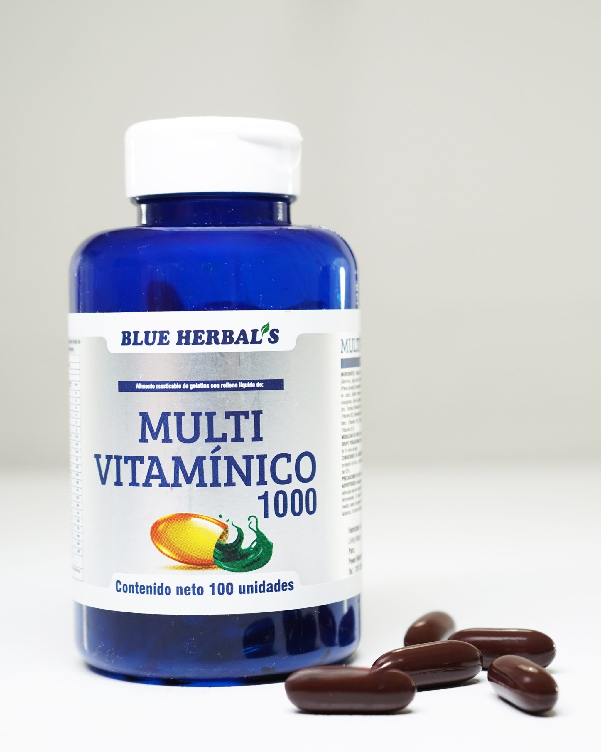 MULTIVITAMINICO BLUE HERBALS CAP