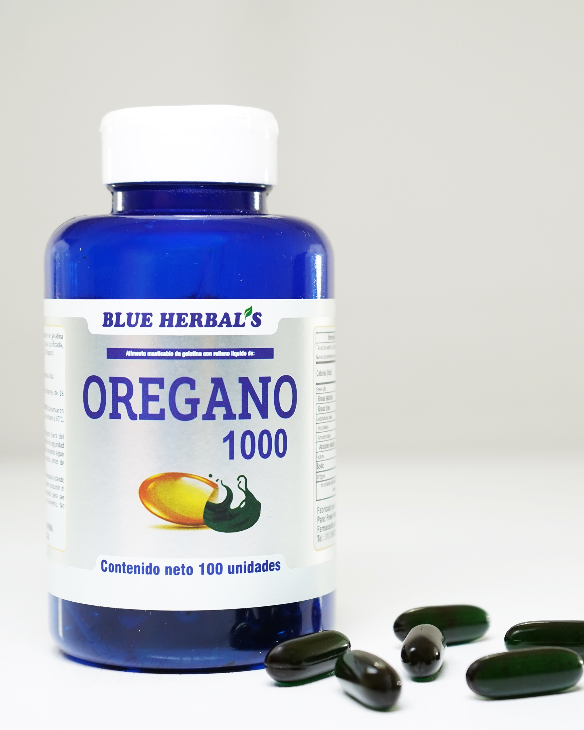 OREGANO 1000 BLUE HERBALS CAP 2